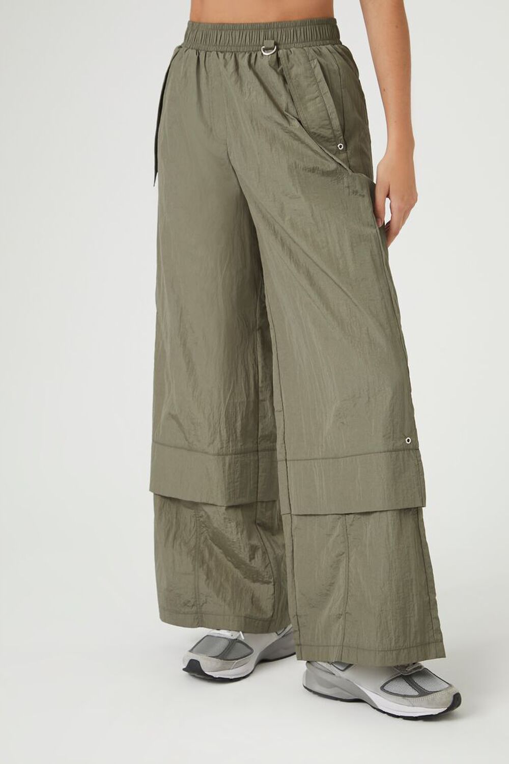 Nylon Parachute Pants